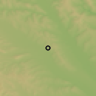 Shaded relief of the 51 km around Moţca, drawn from the GMTED2010 grid