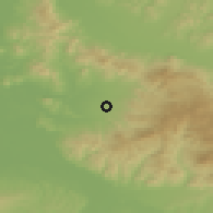 Shaded relief of the 50 km around Negreşti-Oaş, drawn from the GMTED2010 grid