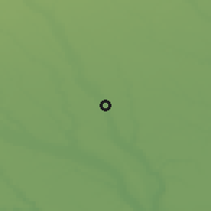 Shaded relief of the 52 km around Orbeasca, drawn from the GMTED2010 grid