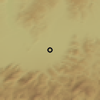 Shaded relief of the 51 km around Prejmer, drawn from the GMTED2010 grid
