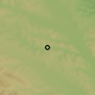 Shaded relief of the 51 km around Preuteşti, drawn from the GMTED2010 grid