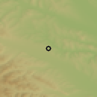 Shaded relief of the 51 km around Rădăşeni, drawn from the GMTED2010 grid