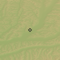 Shaded relief of the 51 km around Sâncraiul-de-Mures, drawn from the GMTED2010 grid