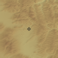 Shaded relief of the 51 km around Sândominic, drawn from the GMTED2010 grid