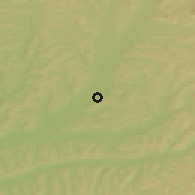 Shaded relief of the 51 km around Sângeorg-de Mureş, drawn from the GMTED2010 grid