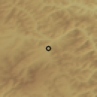 Shaded relief of the 51 km around Şaru Dornei, drawn from the GMTED2010 grid