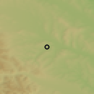 Shaded relief of the 50 km around Todireşti, drawn from the GMTED2010 grid