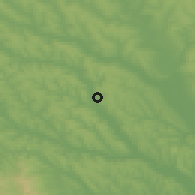 Shaded relief of the 50 km around Truşeşti, drawn from the GMTED2010 grid