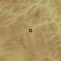 Shaded relief of the 51 km around Bicaz Chei, drawn from the GMTED2010 grid