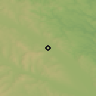 Shaded relief of the 50 km around Zvoriştea, drawn from the GMTED2010 grid