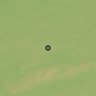 Shaded relief of the 47 km around Bogotol, drawn from the GMTED2010 grid
