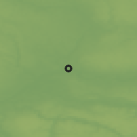Shaded relief of the 46 km around Buy, drawn from the GMTED2010 grid