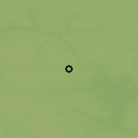 Shaded relief of the 48 km around Donskoy, drawn from the GMTED2010 grid