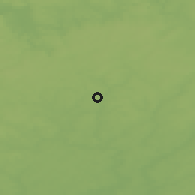 Shaded relief of the 47 km around Aleksandrov, drawn from the GMTED2010 grid