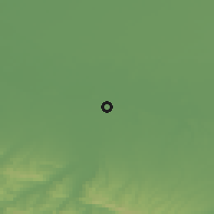 Shaded relief of the 52 km around Enem, drawn from the GMTED2010 grid