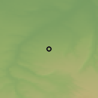 Shaded relief of the 51 km around Izobilnyy, drawn from the GMTED2010 grid
