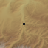 Shaded relief of the 52 km around Karachayevsk, drawn from the GMTED2010 grid