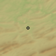 Shaded relief of the 48 km around Katav-Ivanovsk, drawn from the GMTED2010 grid