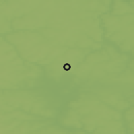 Shaded relief of the 48 km around Kimovsk, drawn from the GMTED2010 grid