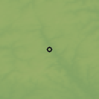 Shaded relief of the 47 km around Kolchugino, drawn from the GMTED2010 grid