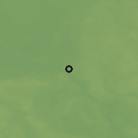Shaded relief of the 46 km around Kostroma, drawn from the GMTED2010 grid