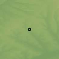 Shaded relief of the 49 km around Kotovo, drawn from the GMTED2010 grid
