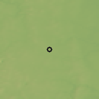 Shaded relief of the 46 km around Krasnouralsk, drawn from the GMTED2010 grid