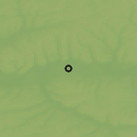 Shaded relief of the 49 km around Kurchatov, drawn from the GMTED2010 grid