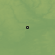 Shaded relief of the 47 km around Lakinsk, drawn from the GMTED2010 grid
