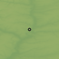 Shaded relief of the 48 km around Lebedyan, drawn from the GMTED2010 grid