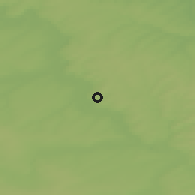 Shaded relief of the 48 km around Leninsk-Kuznetskiy, drawn from the GMTED2010 grid