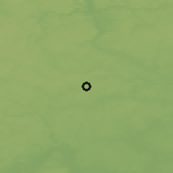 Shaded relief of the 47 km around Lobnya, drawn from the GMTED2010 grid