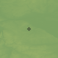 Shaded relief of the 47 km around Lukhovitsy, drawn from the GMTED2010 grid