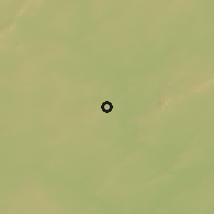 Shaded relief of the 48 km around Magnitogorsk, drawn from the GMTED2010 grid