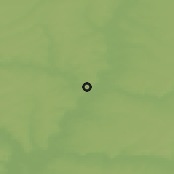 Shaded relief of the 49 km around Atkarsk, drawn from the GMTED2010 grid