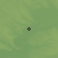 Shaded relief of the 50 km around Mikhaylovka, drawn from the GMTED2010 grid