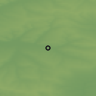 Shaded relief of the 50 km around Morozovsk, drawn from the GMTED2010 grid