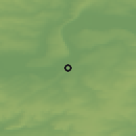 Shaded relief of the 47 km around Naberezhnyye Chelny, drawn from the GMTED2010 grid