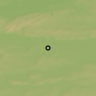 Shaded relief of the 47 km around Nazarovo, drawn from the GMTED2010 grid