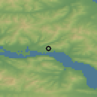 Shaded relief of the 48 km around Nikolayevsk-na-Amure, drawn from the GMTED2010 grid