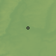 Shaded relief of the 49 km around Novaya Usman, drawn from the GMTED2010 grid