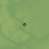 Shaded relief of the 49 km around Novovoronezh, drawn from the GMTED2010 grid