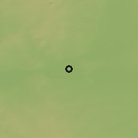 Shaded relief of the 49 km around Orsk, drawn from the GMTED2010 grid