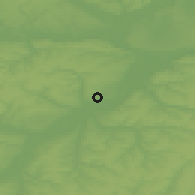 Shaded relief of the 49 km around Ostrogozhsk, drawn from the GMTED2010 grid