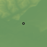 Shaded relief of the 49 km around Balakovo, drawn from the GMTED2010 grid