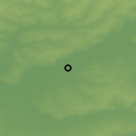 Shaded relief of the 48 km around Otradnyy, drawn from the GMTED2010 grid
