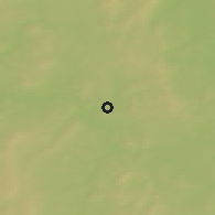 Shaded relief of the 47 km around Pervouralsk, drawn from the GMTED2010 grid