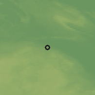 Shaded relief of the 44 km around Petrozavodsk, drawn from the GMTED2010 grid