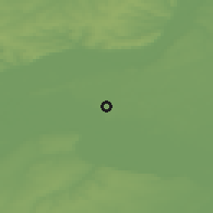 Shaded relief of the 47 km around Agidel, drawn from the GMTED2010 grid