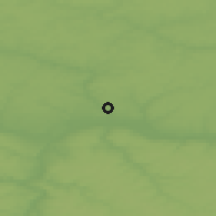 Shaded relief of the 48 km around Serpukhov, drawn from the GMTED2010 grid